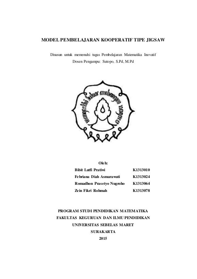Makalah Model Pembelajaran Kooperatif