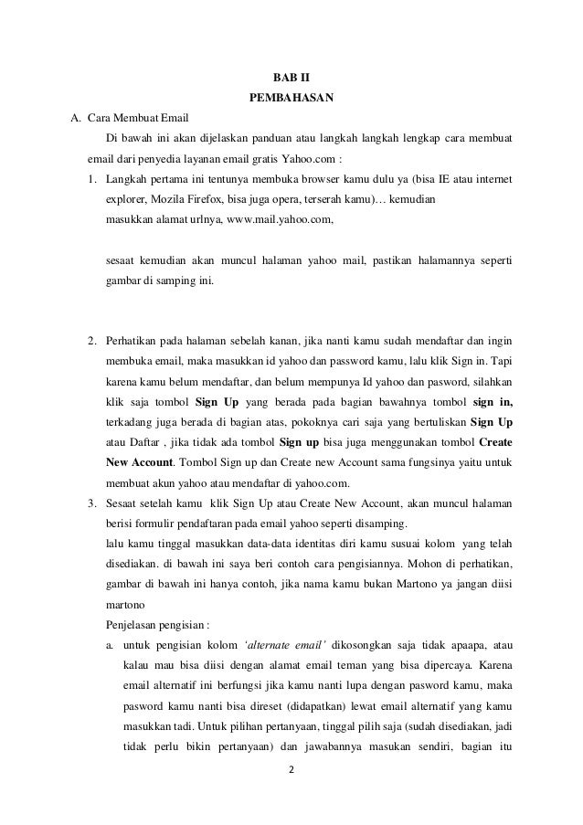 Makalah pembuatan email 3