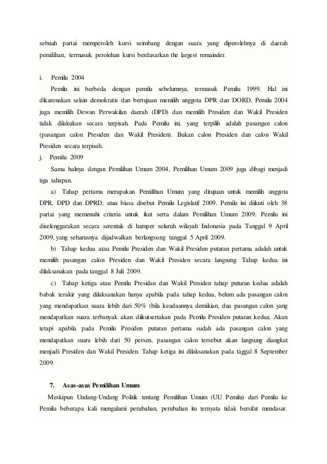 Makalah pemilu di indonesia Makalah pemilu di indonesia