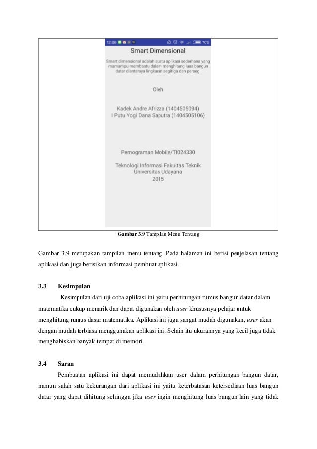 Makalah Pemrograman Mobile Smart Dimensional