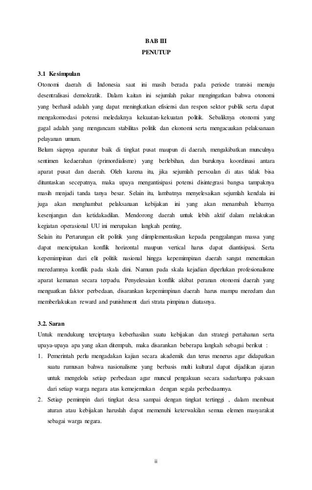 Makalah pencegahan dan penanggulangan ancaman disintegrasi Makalah pencegahan dan penanggulangan ancaman disintegrasi