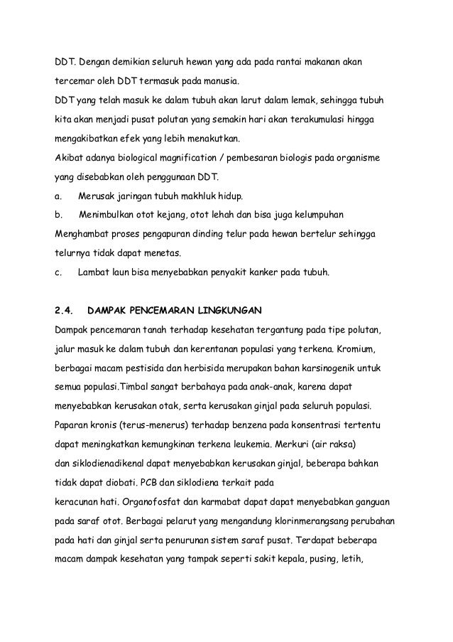 Makalah Pencemaran Lingkungan 27779558