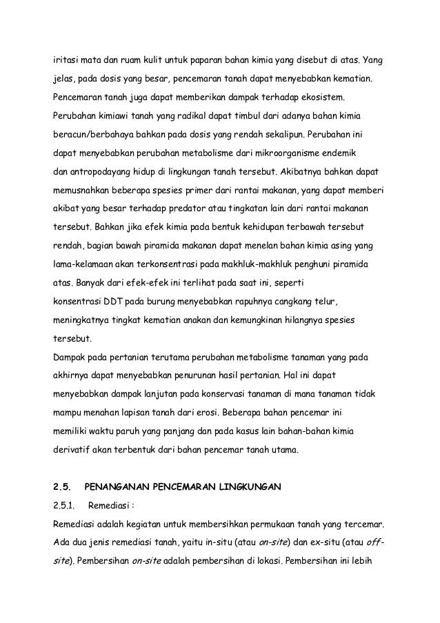 Makalah Pencemaran Lingkungan 27779558