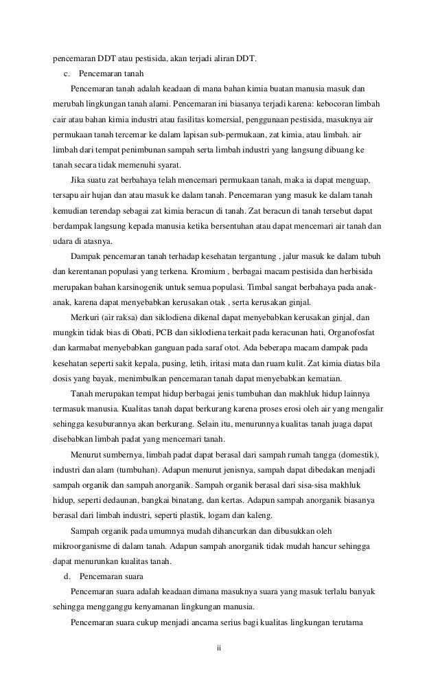 Makalah Pencemaran Lingkungan 27859196