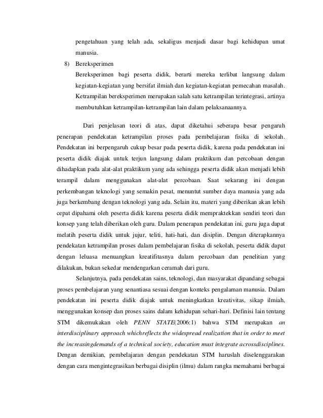 Makalah Pendekatan Pembelajaran