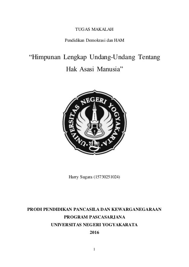 Himpunan Lengkap Uu Ham