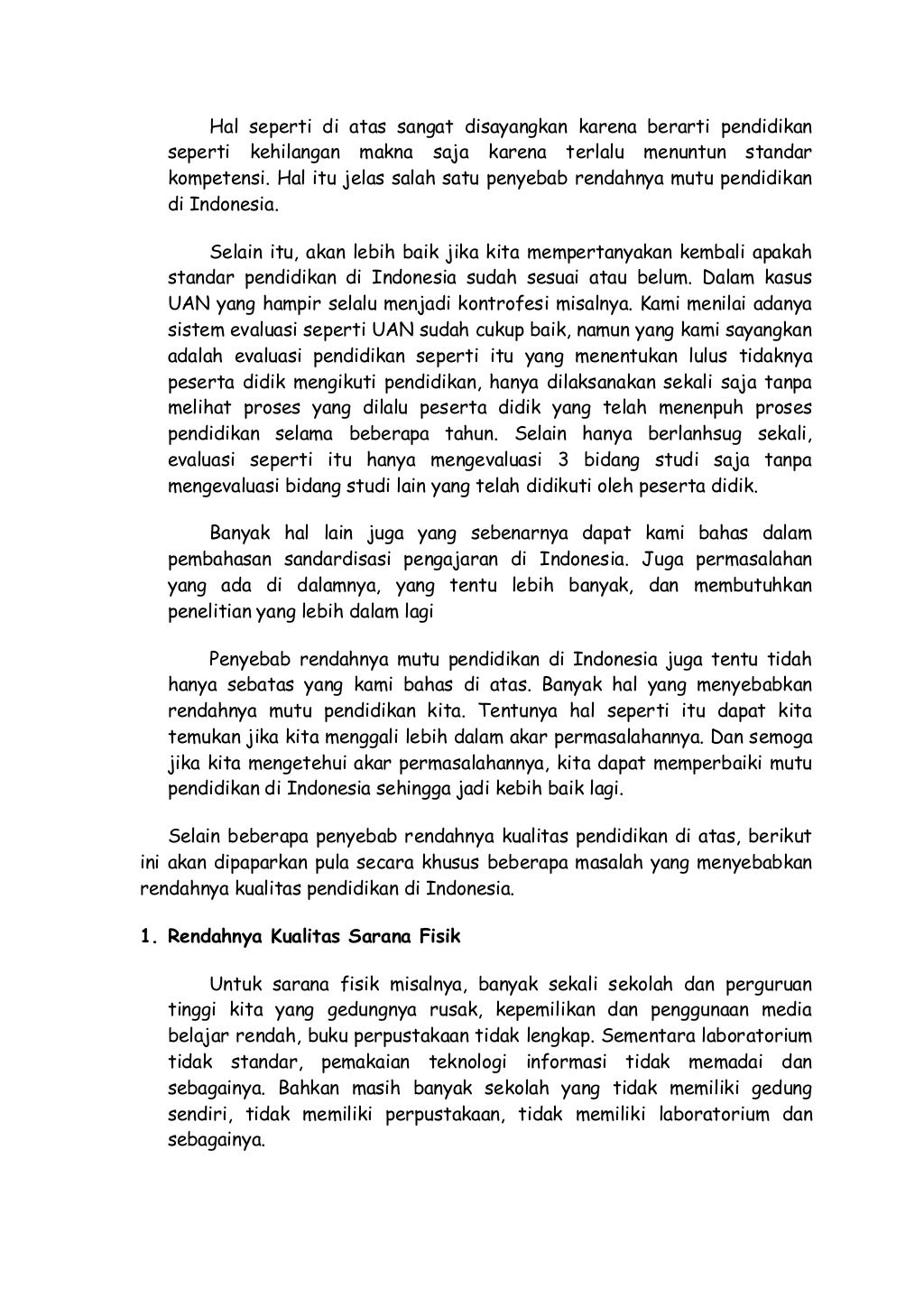 Makalah pendidikan di indonesia2