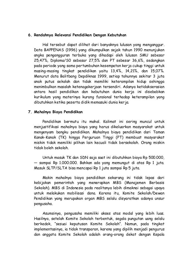 Makalah pendidikan di indonesia2