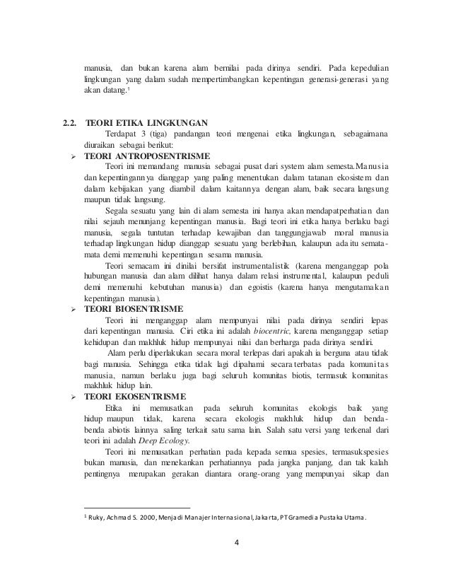 Makalah Pendidikan Karakter Peduli Lingkungan