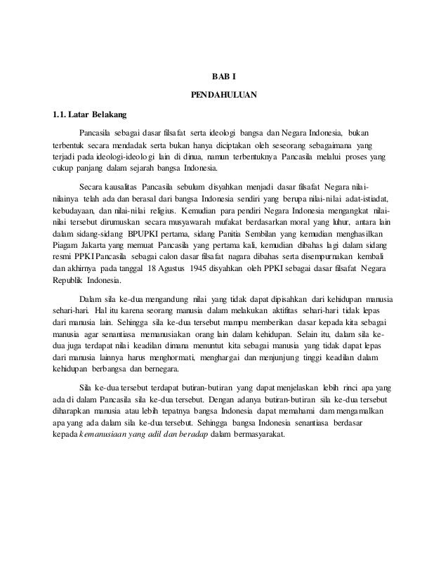 Makalah Pendidikan Pancasila