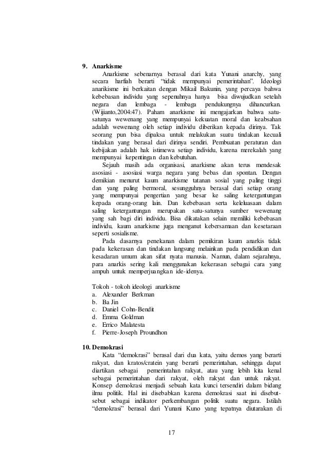 Pengertian Macam Macam Ideologi Dunia Secara Filsafat