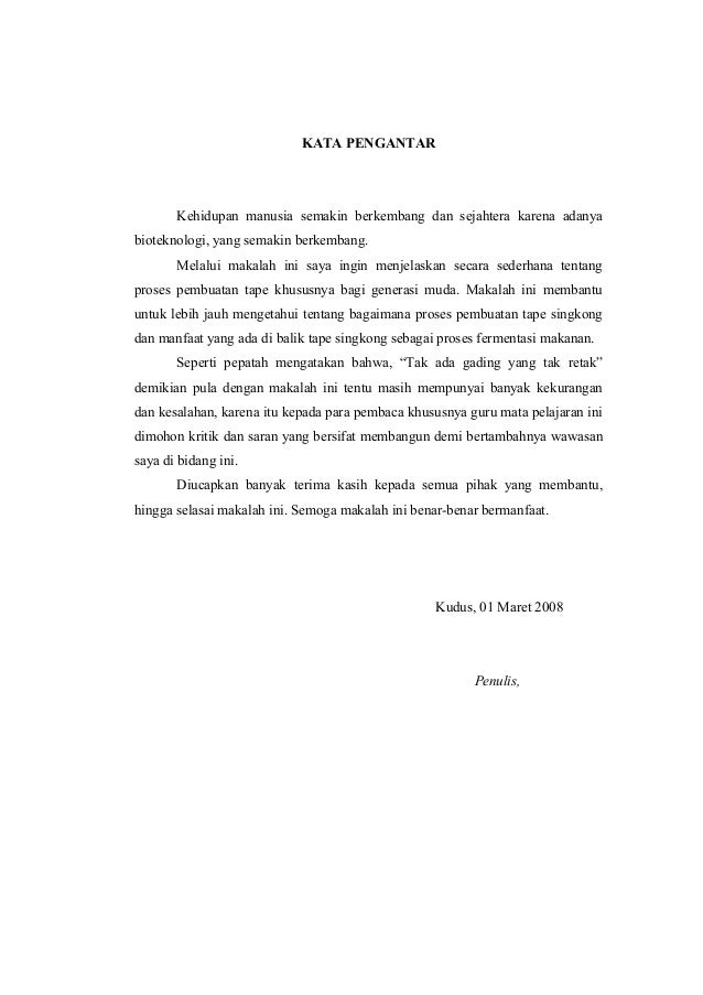 Contoh Makalah Pembuatan Tape Singkong Jawabanku.id Contoh Makalah Pembuatan Tape Singkong Jawabanku.id