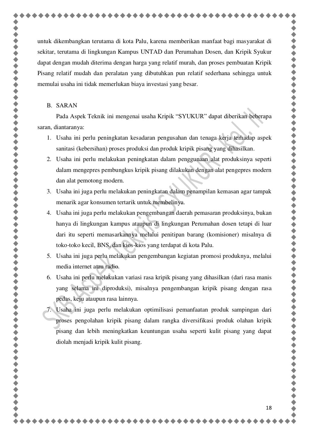 Contoh makalah studi kelayakan bisnis usaha