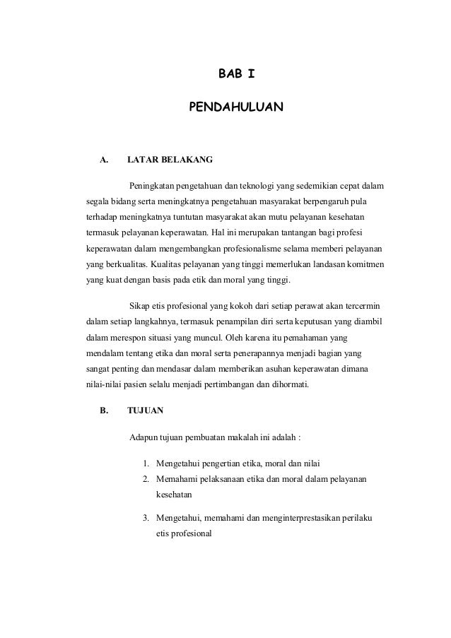 Makalah Penerapan Etika Dlm Pelkes Akper Pemkab Muna makalah penerapan etika dlm pelkes akper pemkab muna