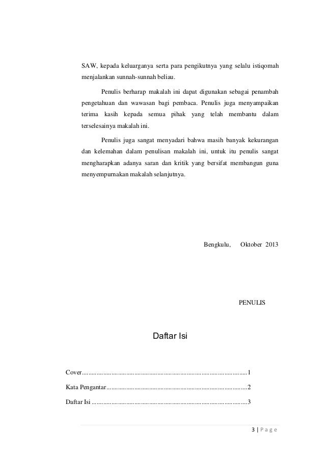 Makalah Sejarah Perkembangan Fiqh