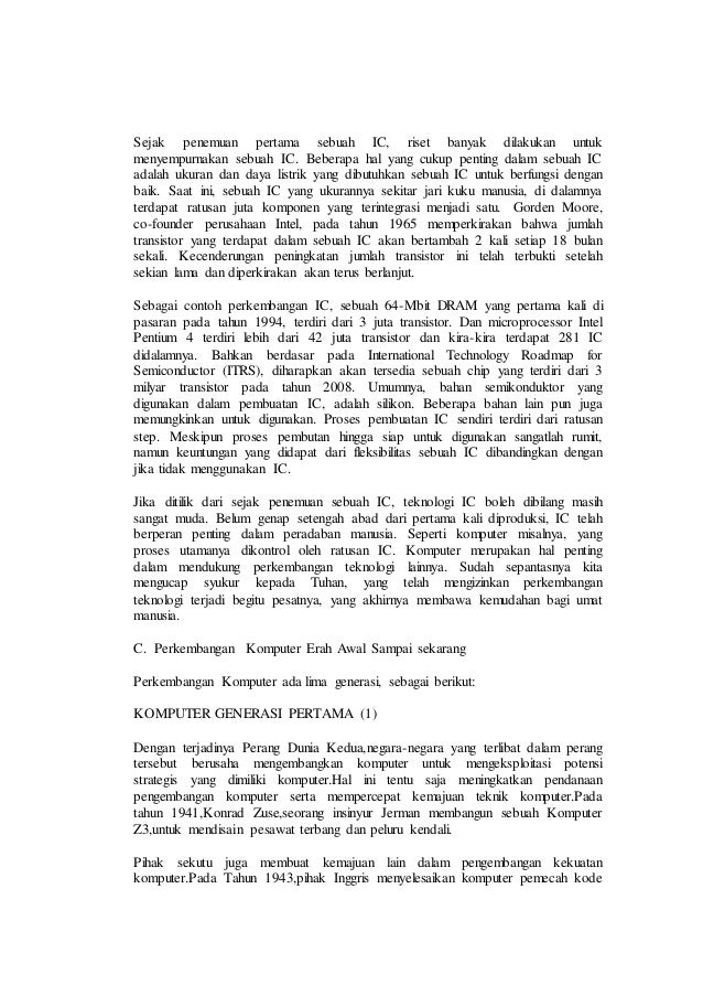 Makalah Pengantar Komputer