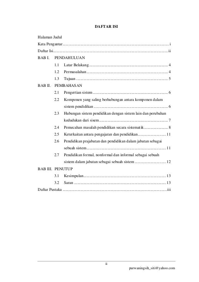 Makalah pengantar pendidikan pendidikan sebagai sistem