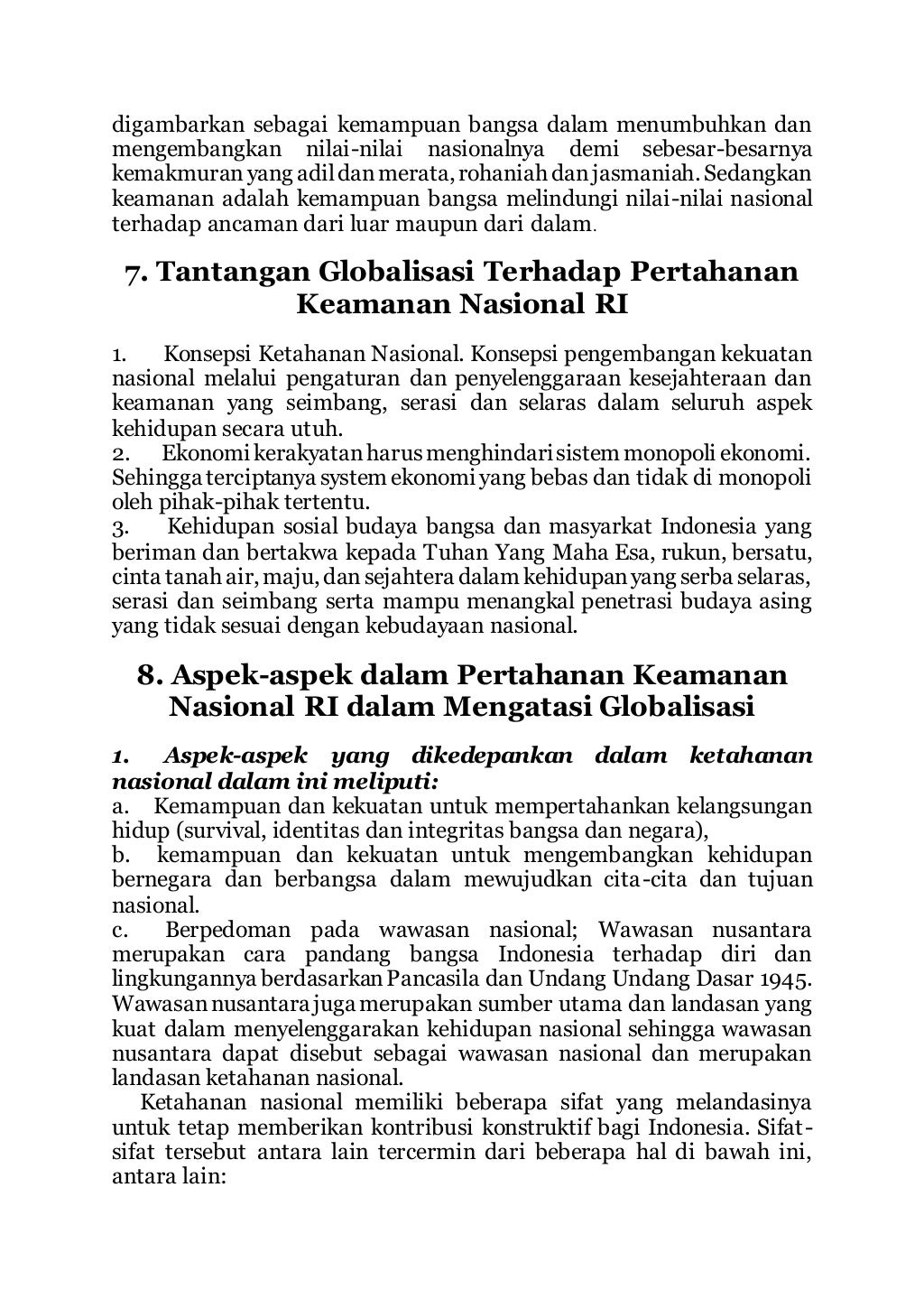 Makalah pengaruh globalisasi di bidang pertahanan indonesia Makalah pengaruh globalisasi di bidang pertahanan indonesia