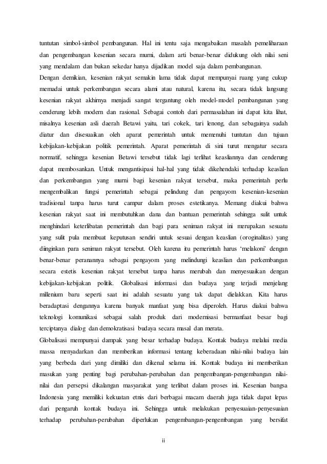 Makalah Pengaruh Globalisasi Terhadap Budaya