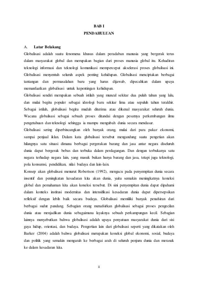 Makalah Pengaruh Globalisasi Terhadap Budaya Makalah Pengaruh Globalisasi Terhadap Budaya