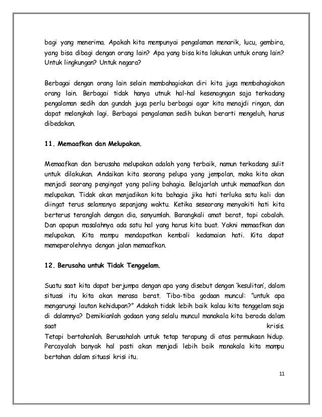 Contoh makalah pengembangan diri Contoh makalah pengembangan diri