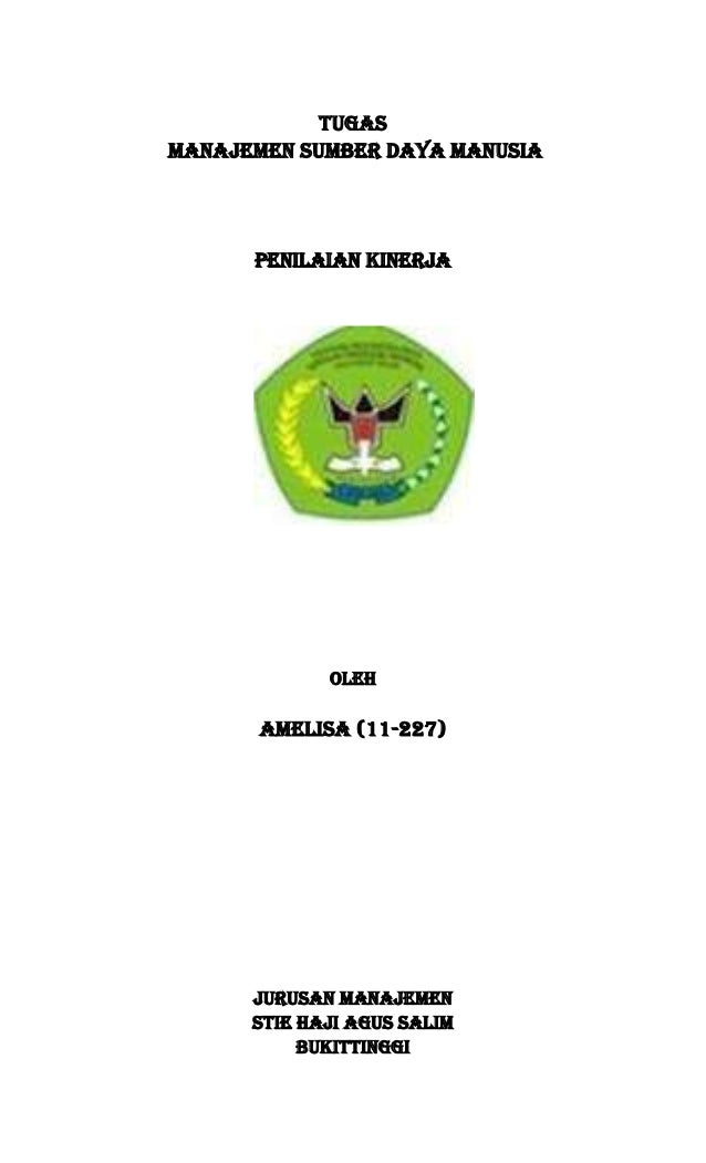 Makalah Penilaian Kinerja