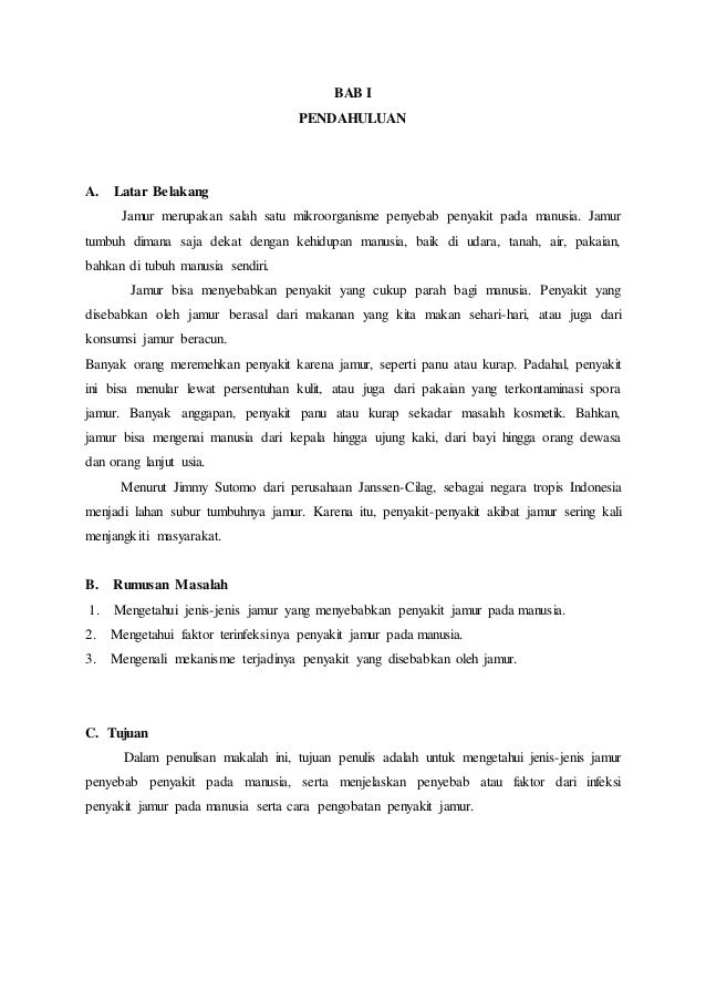 Makalah Penyakit Jamur