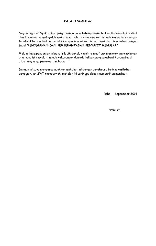 Makalah penyakit menular