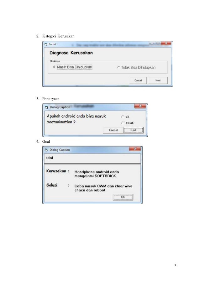 Makalah Perancangan Aplikasi Sistem Pakar Diagnosa Android Rusak Deng