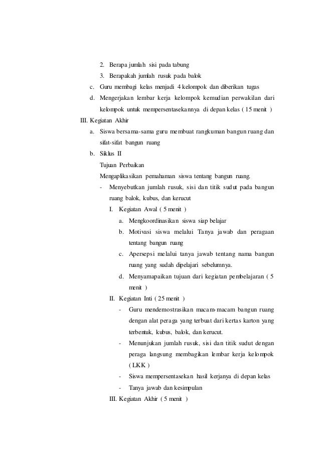 Makalah perbaikan pembelajaran matematika