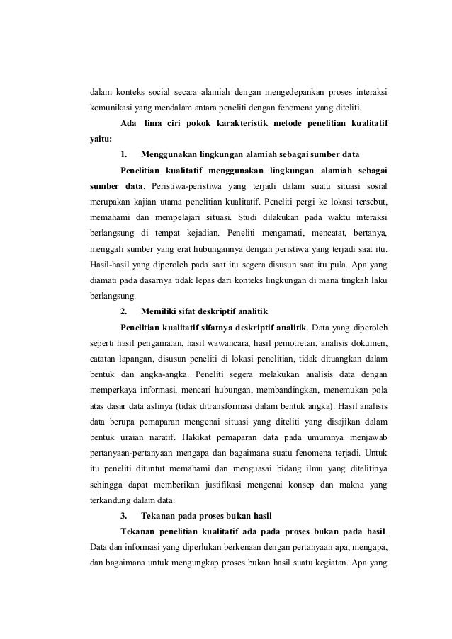 Makalah Perbedaan Penelitian Kualitatif Dan Kuantitatif