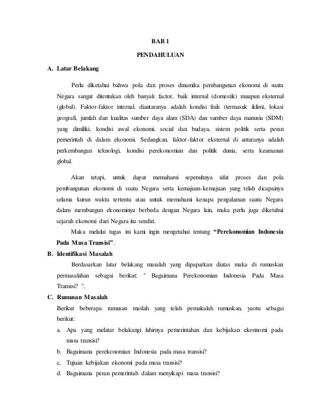 Tugas Mata Kuliah Perekonomian Indonesia Yulia Amira