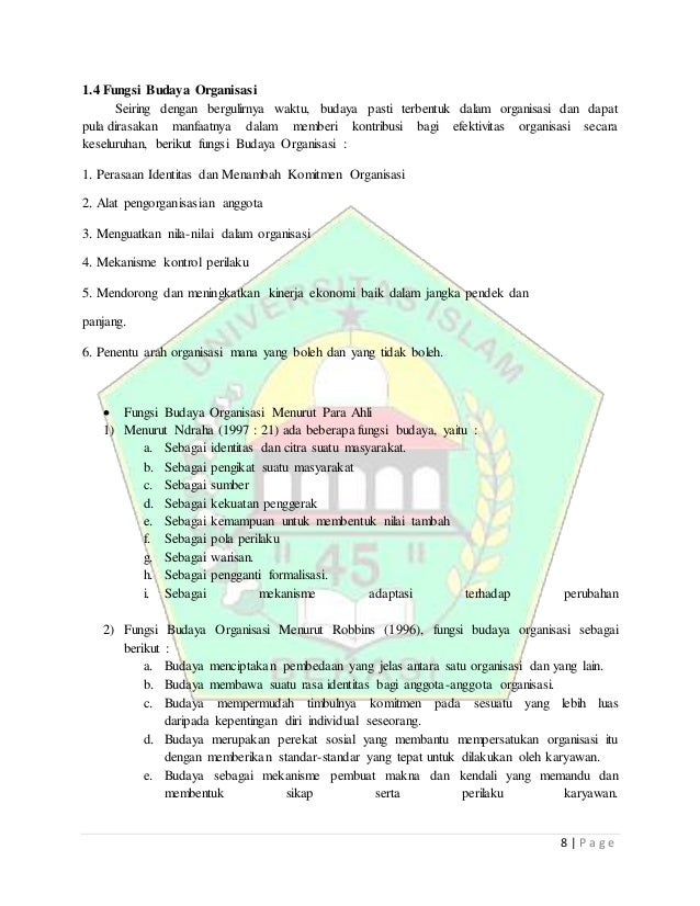 Gambar Makalah Pengaruh Budaya Organisasi Terhadap Kinerja Karyawan