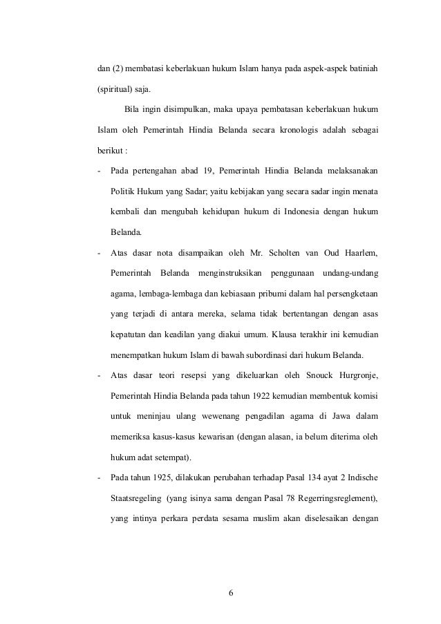 Makalah Perkembangan Hukum Islam Di Indonesia