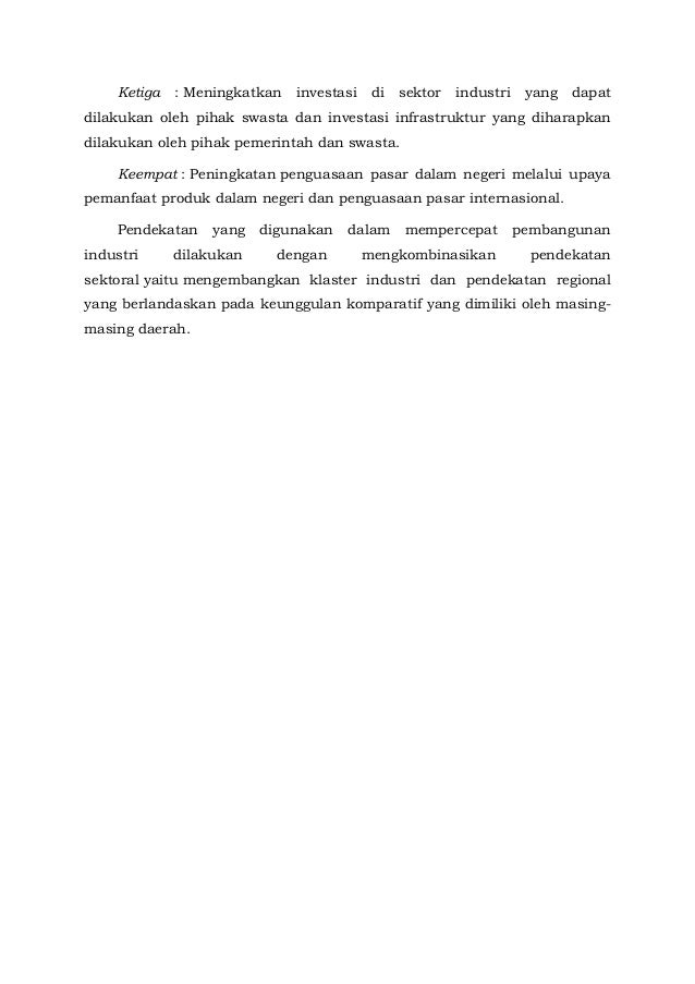 Makalah perkembangan industri di era globalisasi ekonomi Makalah perkembangan industri di era globalisasi ekonomi
