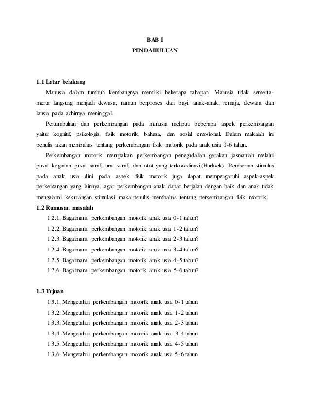 Perkembangan Anak Usia 0 2 Tahun Pdf - Tentang Tahun