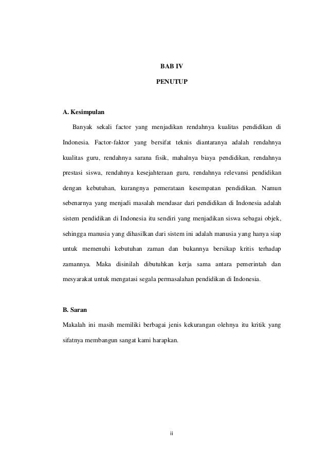Contoh Masalah Pendidikan Di Indonesia Contoh Resource