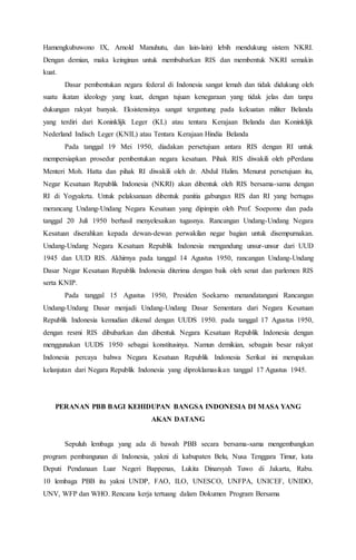 Senat Ris Makalah perserikatan bangsa bangsa (pbb) | DOCX