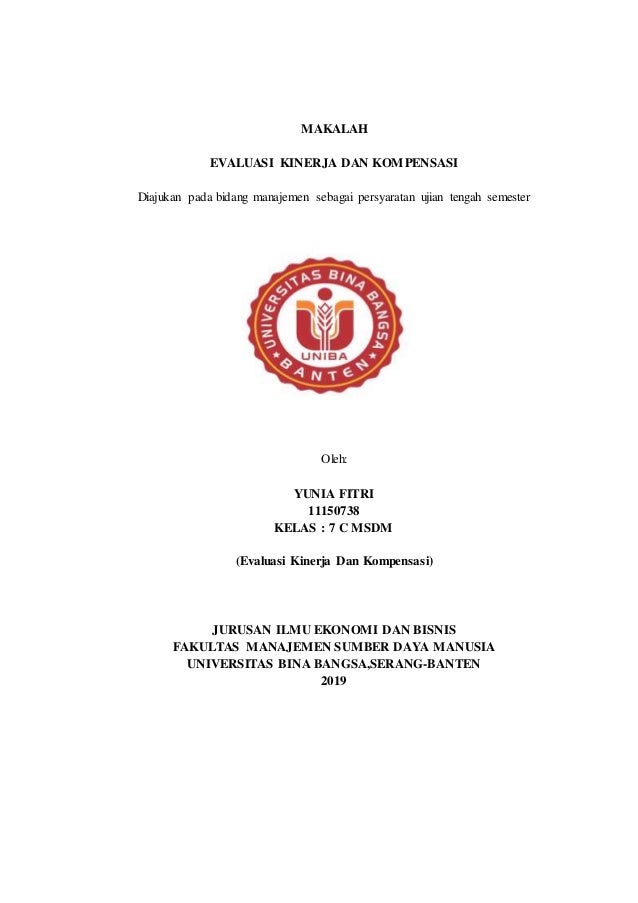 Makalah Pertama Sebelum Uts