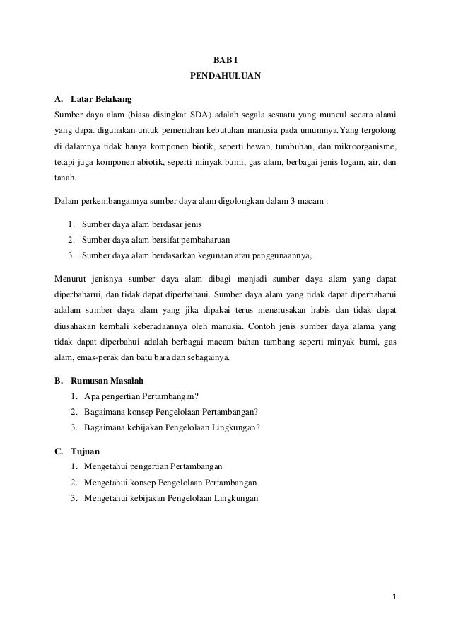 Makalah pertambangan hukum sda Makalah pertambangan hukum sda