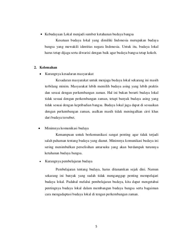 Makalah perubahan kebudayaan karena pengaruh dari luar Makalah perubahan kebudayaan karena pengaruh dari luar
