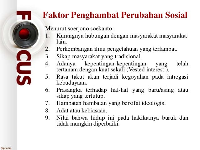 Perubahan Sosial Dan Kebijakan Pendidikan Perubahan Sosial Dan Kebijakan Pendidikan