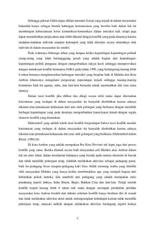 Makalah Perubahan Sosial Di Ambon