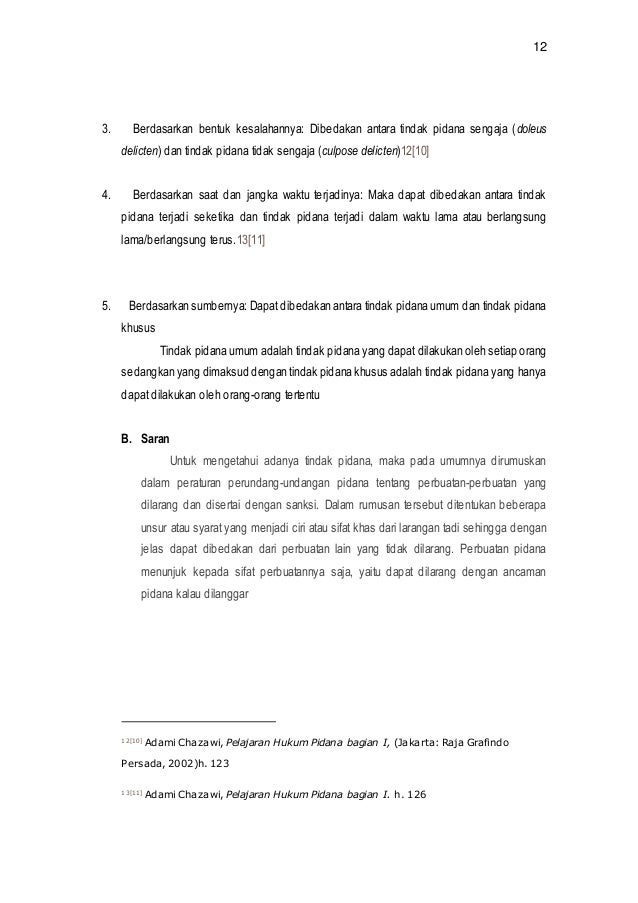 Makalah Pidana