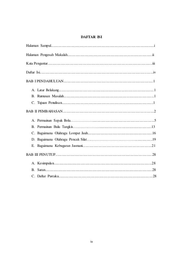 Makalah Kebugaran Jasmani