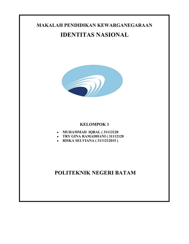 Identitas Nasional DOCX Identitas nasional docx