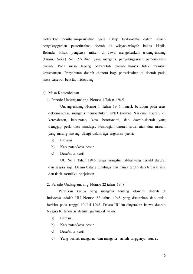 Soal Essay Tentang Otonomi Daerah Kelas 9