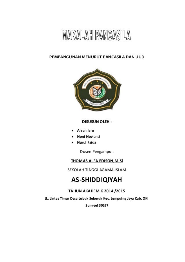 Makalah Pkn Tentang Ketahanan Nasional Di Indonesia