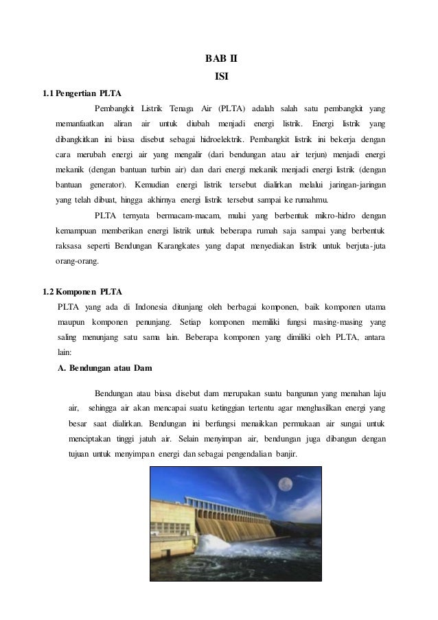 Fisika Terapan Prakarya PEMBANGKIT LISTRIK TENAGA AIR Fisika Terapan Prakarya PEMBANGKIT LISTRIK TENAGA AIR