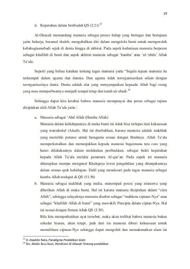 Tanggungjawab Manusia Sebagai Khalifah Bab 4